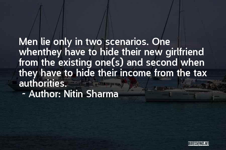 Ex With New Girlfriend Quotes By Nitin Sharma