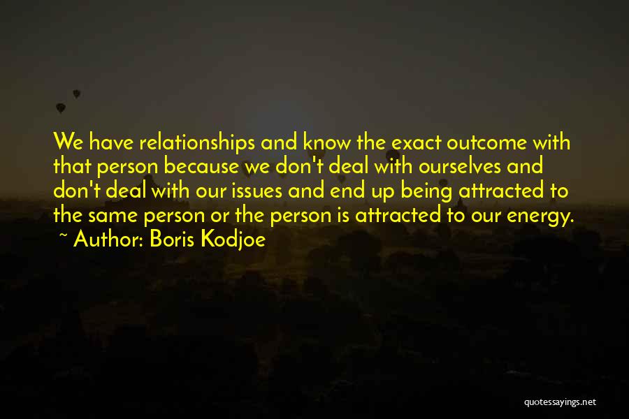 Exact Quotes By Boris Kodjoe