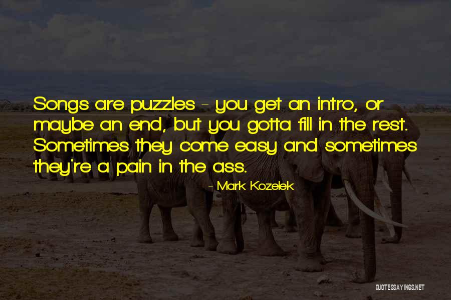 Exaggerator Pedigree Quotes By Mark Kozelek Exaggerator Pedigree Quotes By Mark Kozelek