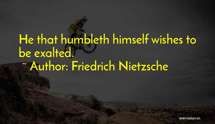Exalted Quotes By Friedrich Nietzsche
