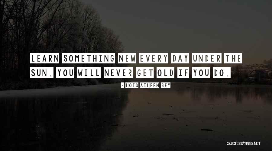 Exam Day Quotes By Lois Aileen Bey