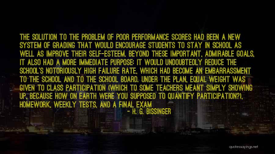 Exam Failure Quotes By H. G. Bissinger Exam Failure Quotes By H. G. Bissinger