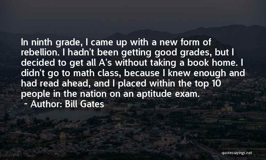 Exam Quotes By Bill Gates