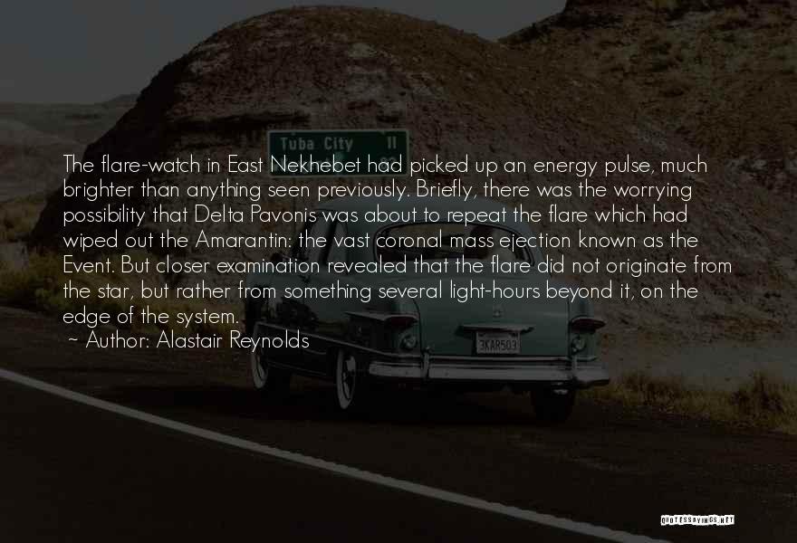 Examination System Quotes By Alastair Reynolds