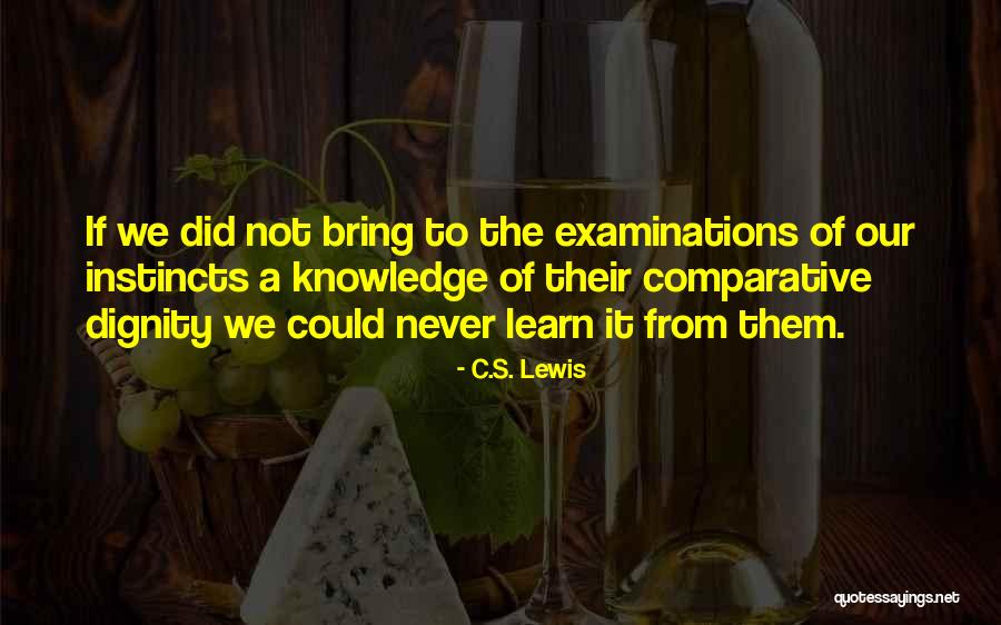 Examinations Quotes By C.S. Lewis Examinations Quotes By C.S. Lewis