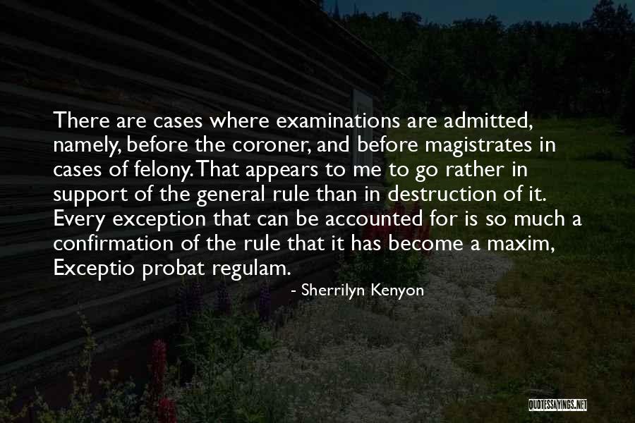 Examinations Quotes By Sherrilyn Kenyon Examinations Quotes By Sherrilyn Kenyon
