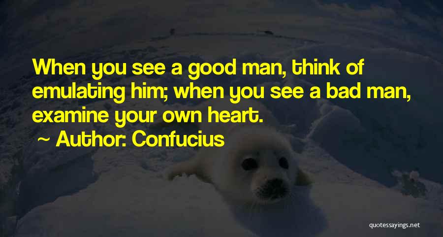 Examine Your Heart Quotes By Confucius