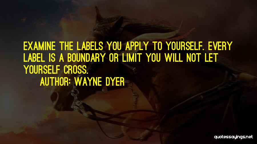 Examine Yourself Quotes By Wayne Dyer