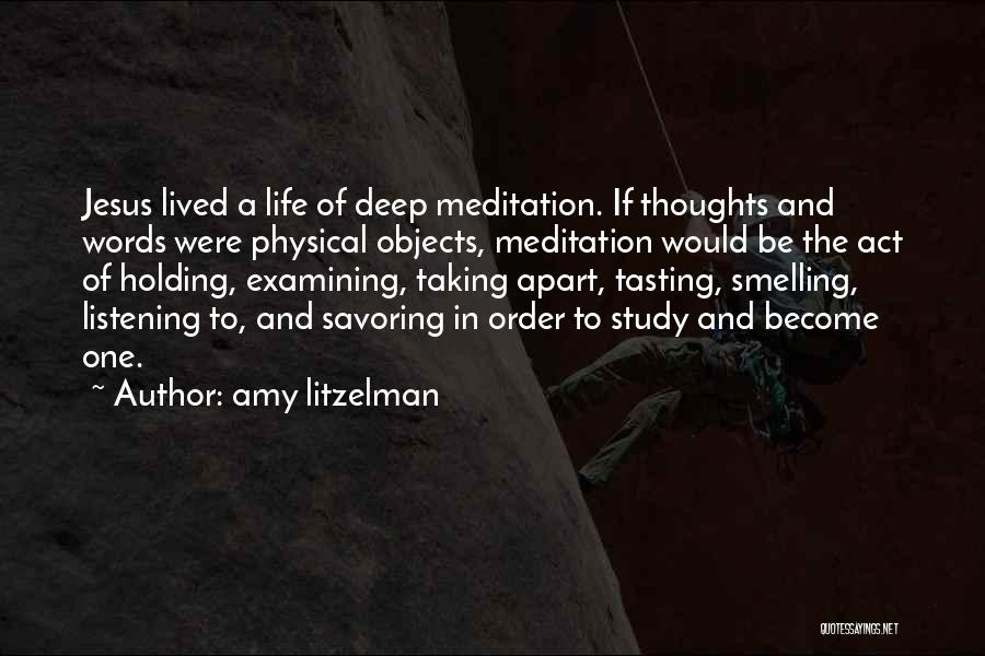 Examining Life Quotes By Amy Litzelman