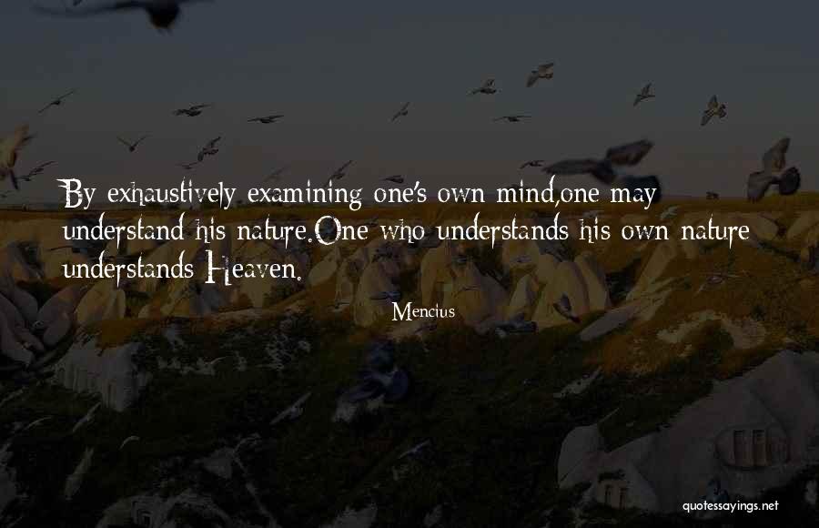 Examining Quotes By Mencius Examining Quotes By Mencius