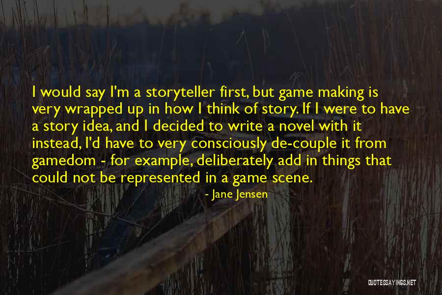 Example First Quotes By Jane Jensen Example First Quotes By Jane Jensen