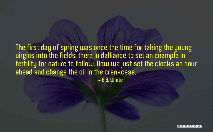 Example For Change Quotes By E.B. White Example For Change Quotes By E.B. White