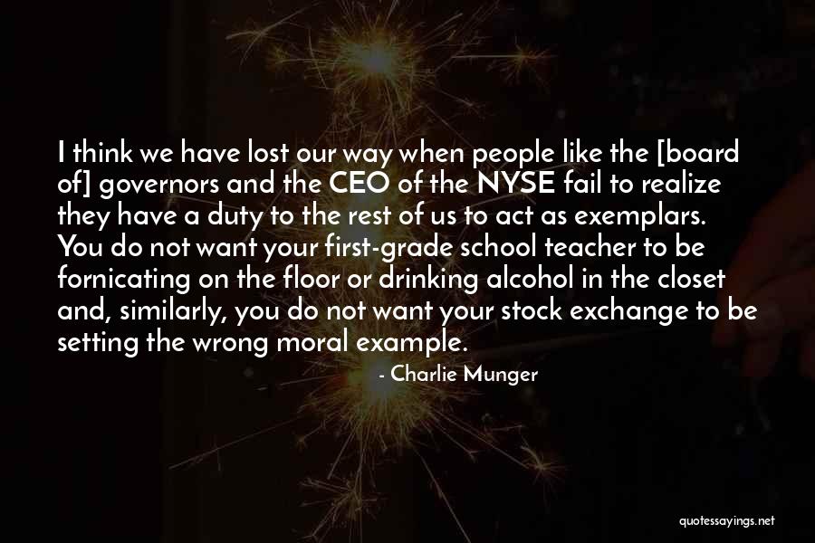 Example Setting Quotes By Charlie Munger