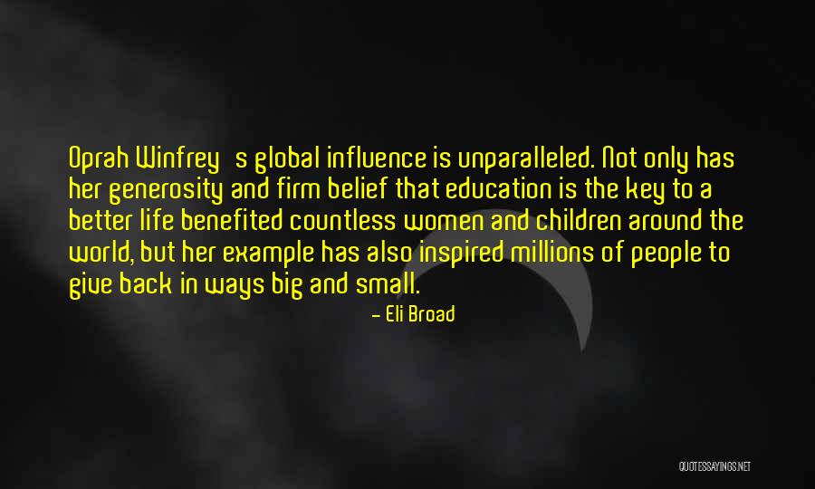 Example That Quotes By Eli Broad Example That Quotes By Eli Broad