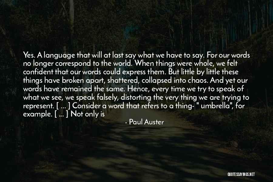 Example That Quotes By Paul Auster