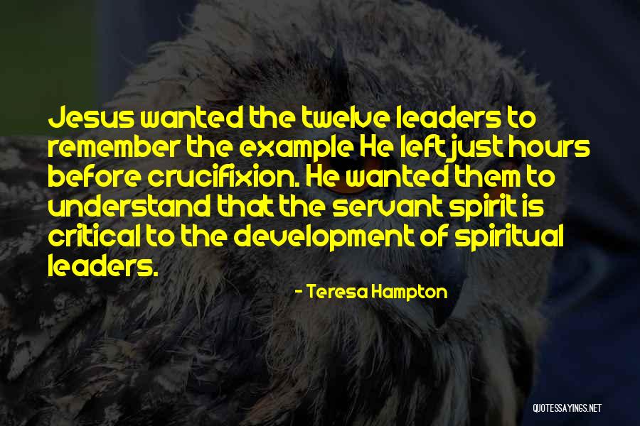 Example That Quotes By Teresa Hampton