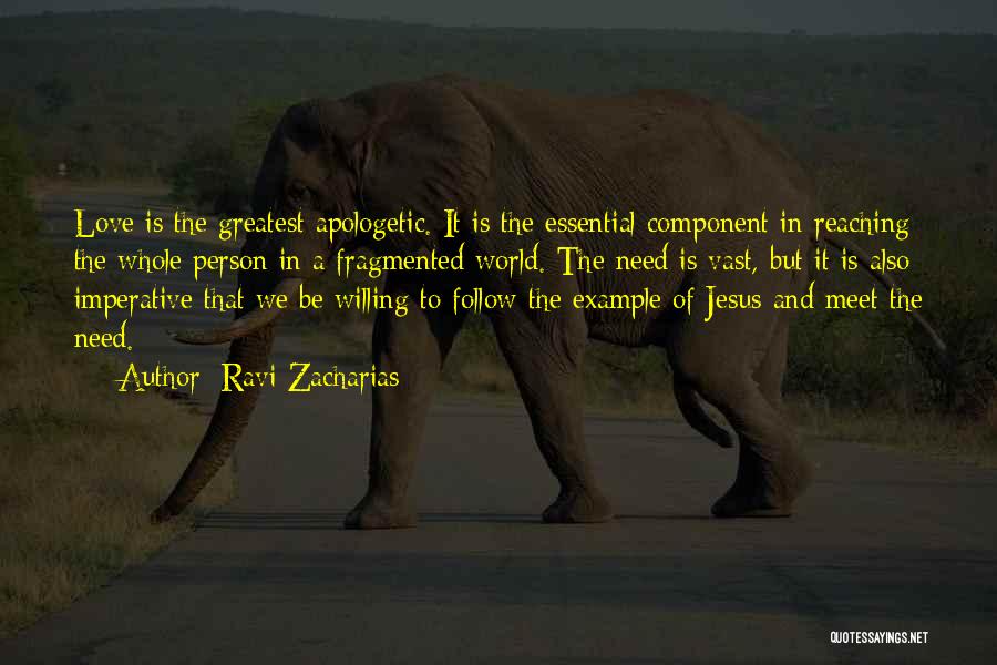 Example To Follow Quotes By Ravi Zacharias