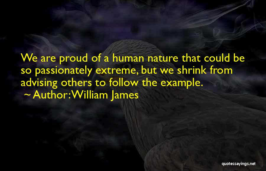 Example To Follow Quotes By William James