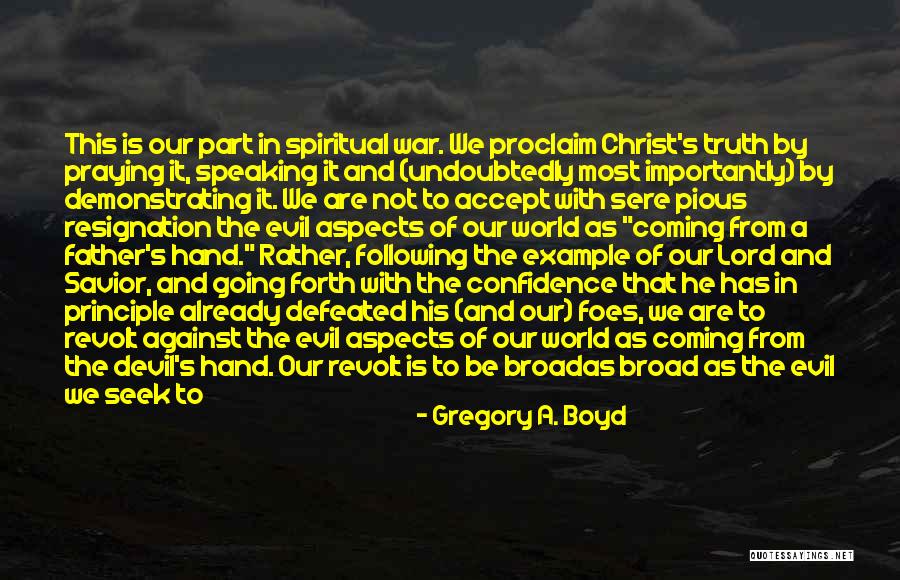 Example With The Word Quotes By Gregory A. Boyd Example With The Word Quotes By Gregory A. Boyd