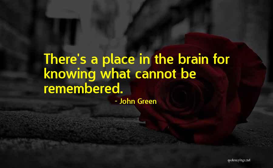 Examples Of Psycho Narration Quotes By John Green Examples Of Psycho Narration Quotes By John Green