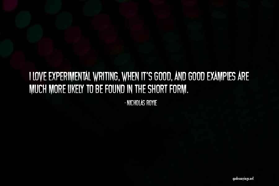 Examples Of Short Quotes By Nicholas Royle Examples Of Short Quotes By Nicholas Royle