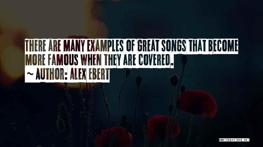 Examples Quotes By Alex Ebert