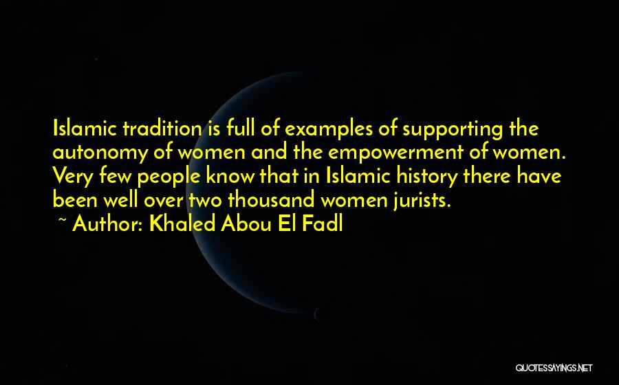 Examples Quotes By Khaled Abou El Fadl