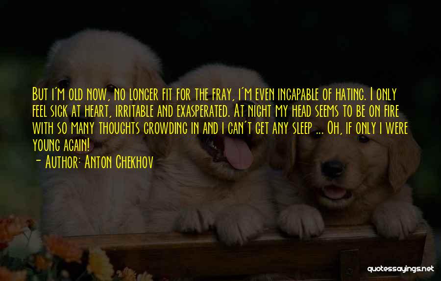 Exasperated Quotes By Anton Chekhov