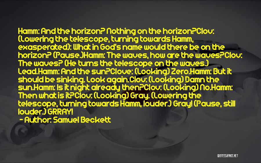 Exasperated Quotes By Samuel Beckett