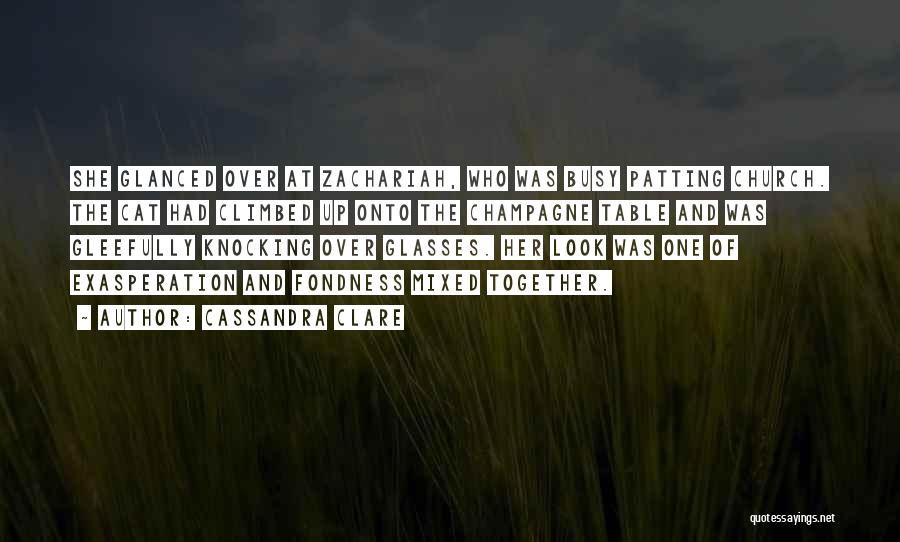 Exasperation Quotes By Cassandra Clare