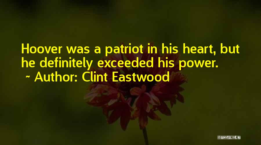 Exceeded Quotes By Clint Eastwood