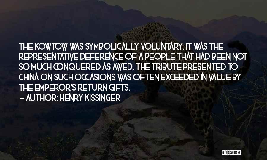 Exceeded Quotes By Henry Kissinger