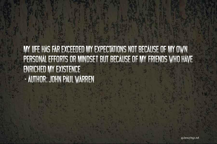 Exceeded Quotes By John Paul Warren