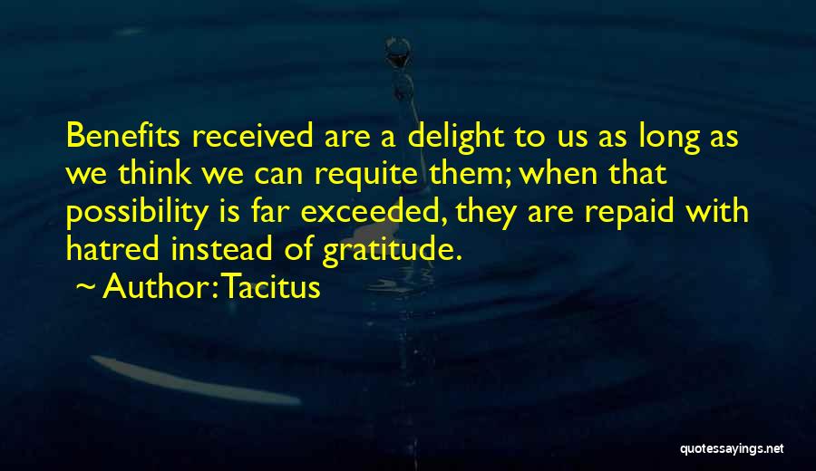 Exceeded Quotes By Tacitus