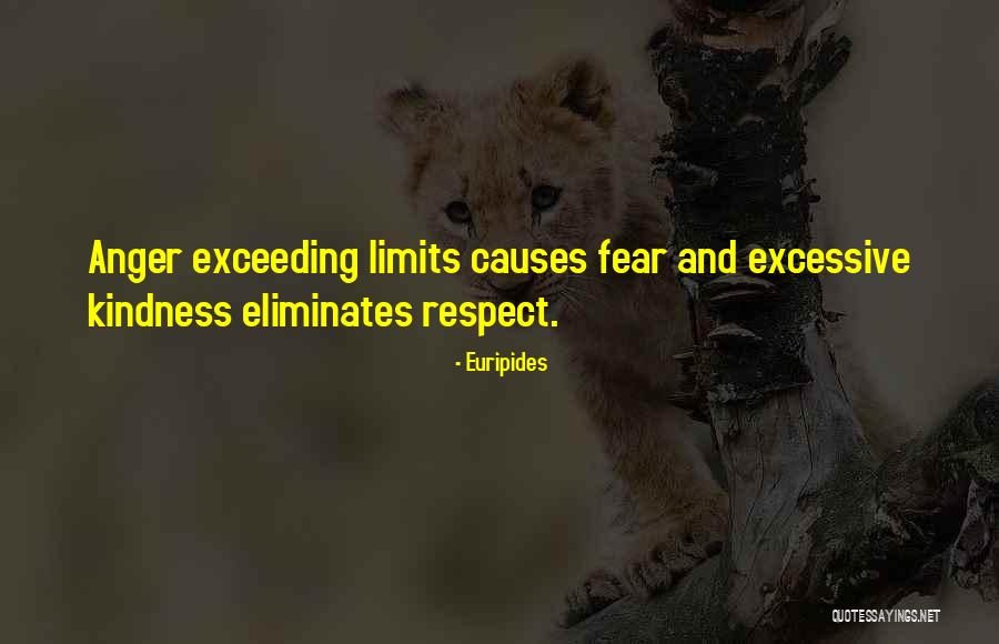 Exceeding Your Limits Quotes By Euripides