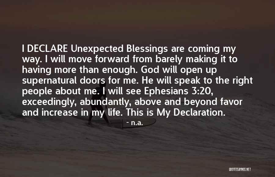 Exceedingly Abundantly Above All Quotes By N.a. Exceedingly Abundantly Above All Quotes By N.a.