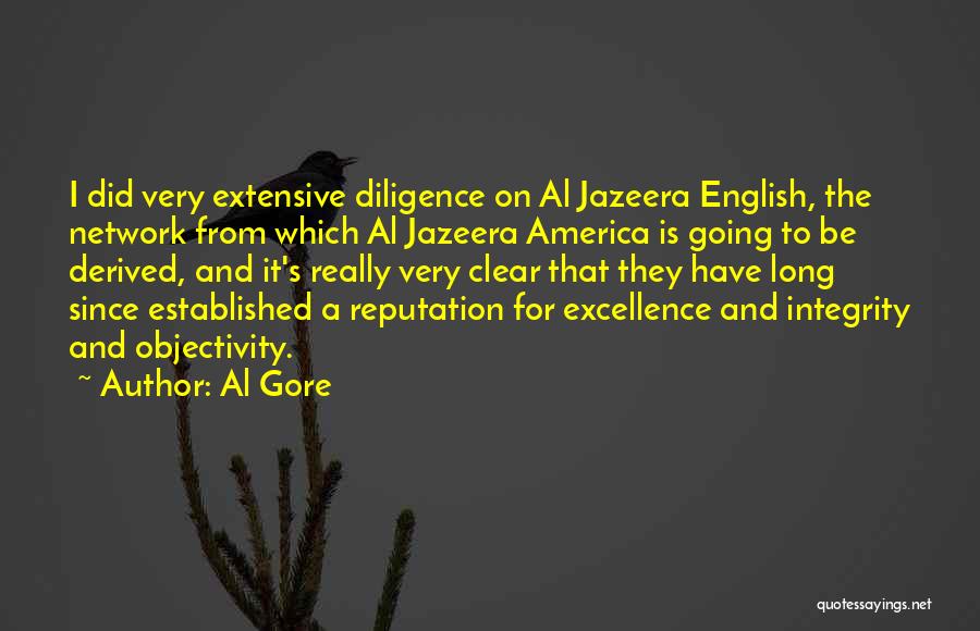 Excellence And Integrity Quotes By Al Gore