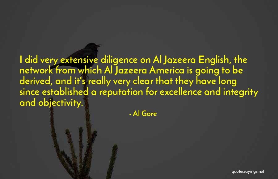 Excellence And Integrity Quotes By Al Gore