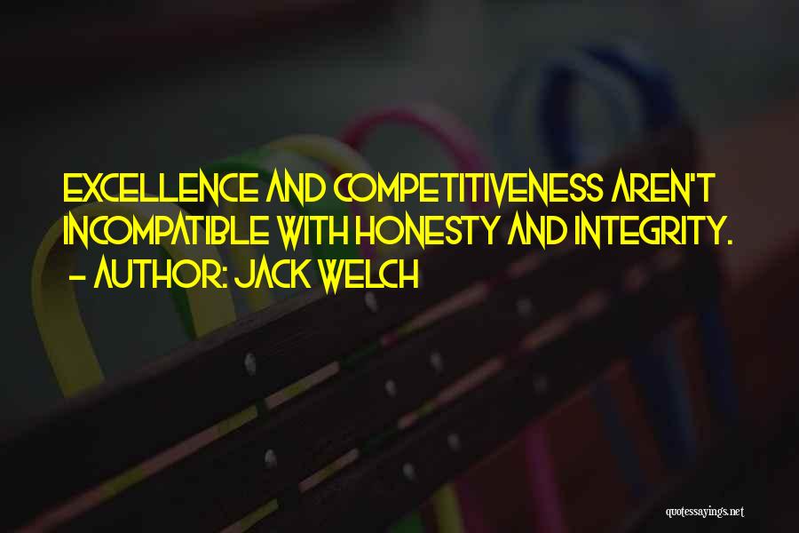 Excellence And Integrity Quotes By Jack Welch