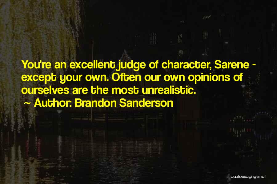 Excellent Quotes By Brandon Sanderson