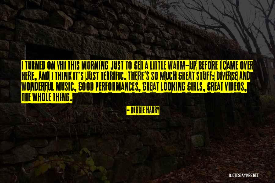 Excellents Vocal Group Quotes By Debbie Harry