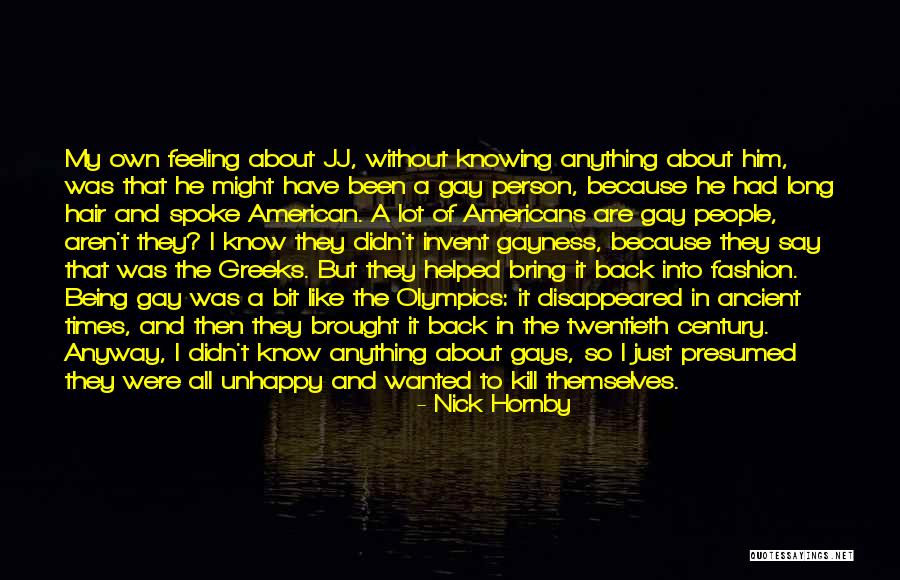 Excelsis Dei Quotes By Nick Hornby Excelsis Dei Quotes By Nick Hornby