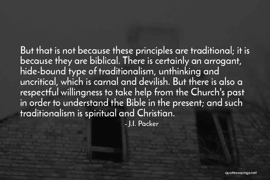 Exceptare Quotes By J.I. Packer Exceptare Quotes By J.I. Packer