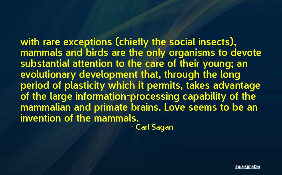 Exceptions In Love Quotes By Carl Sagan