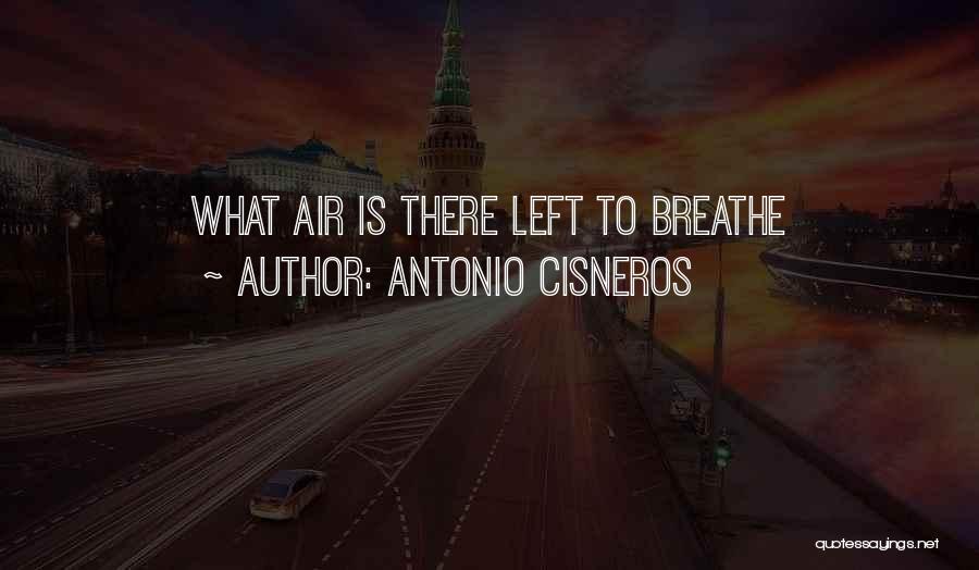 Excerpt Quotes By Antonio Cisneros
