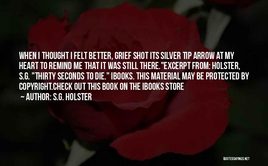 Excerpt Quotes By S.G. Holster