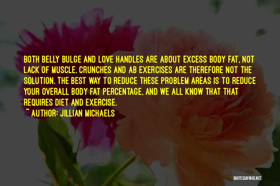 Excess Love Quotes By Jillian Michaels