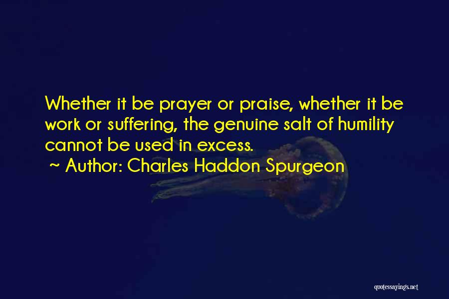 Excess Work Quotes By Charles Haddon Spurgeon