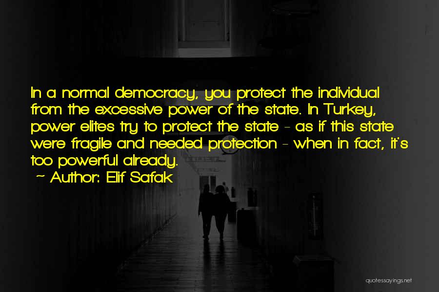 Excessive Power Quotes By Elif Safak