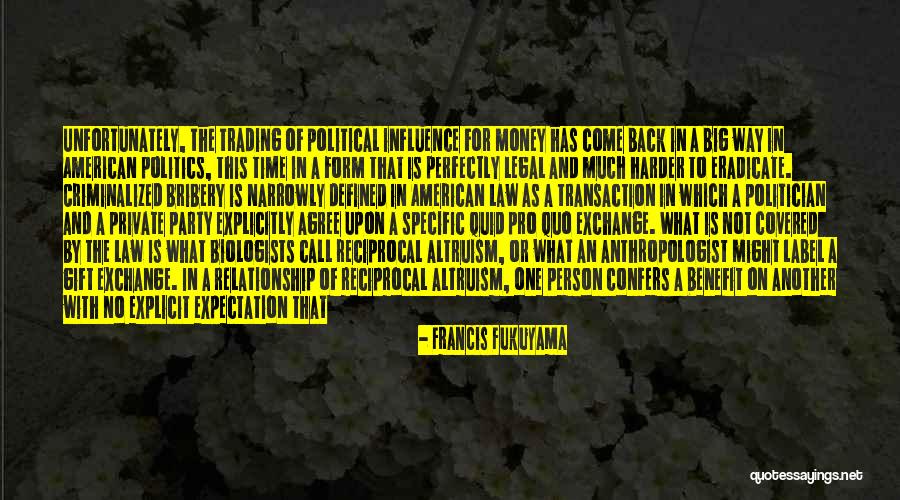 Exchange Gift Quotes By Francis Fukuyama